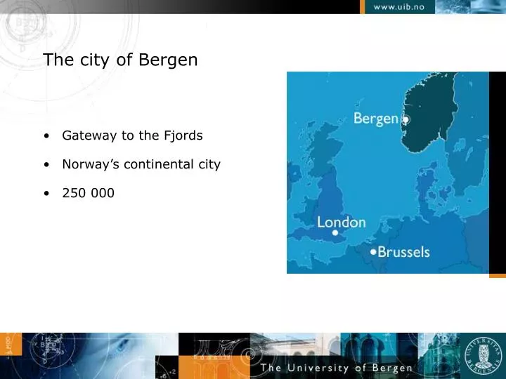the city of bergen