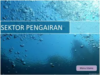 sektor pengairan