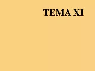 tema xi