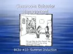 Classroom Behavior Management - slide 1