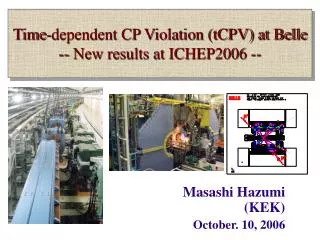 Time-dependent CP Violation (tCPV) at Belle -- New results at ICHEP2006 --