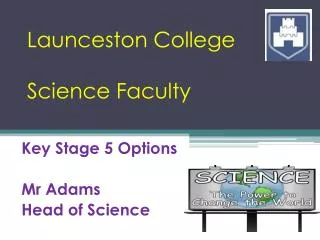 Launceston College Science Faculty