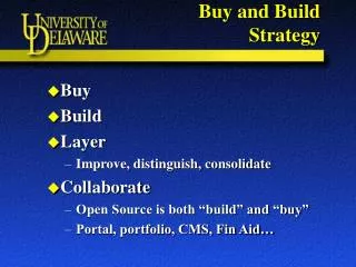 Buy and Build Strategy
