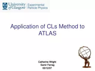 Application of CLs Method to ATLAS