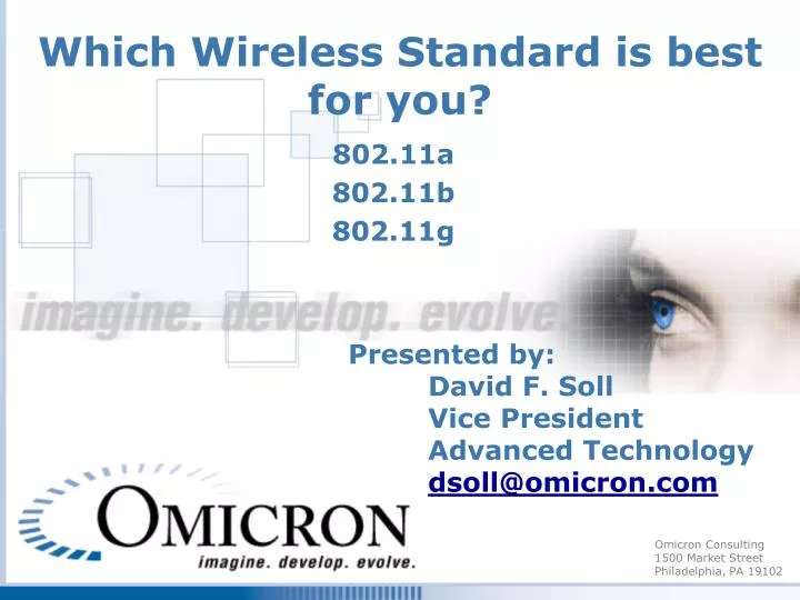 which wireless standard is best for you