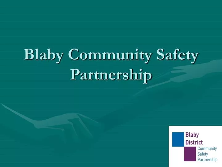 blaby community safety partnership