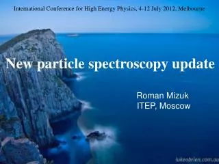 New particle spectroscopy update