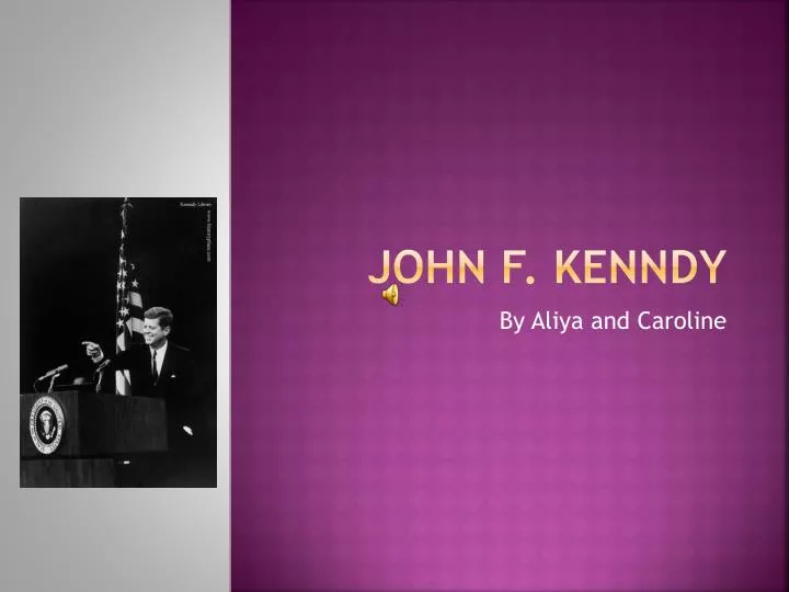 john f kenndy