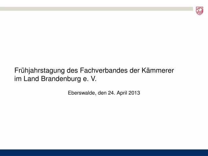 eberswalde den 24 april 2013