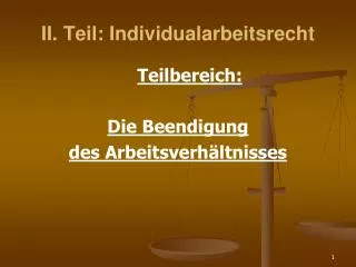 ii teil individualarbeitsrecht