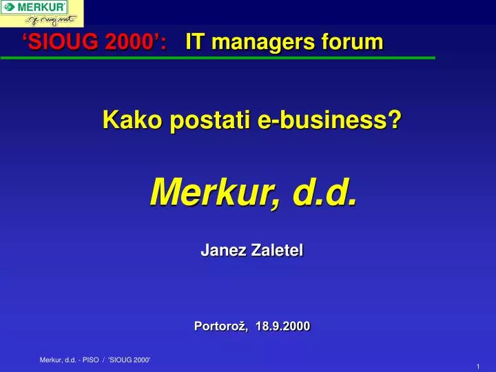 sioug 2000 it managers forum