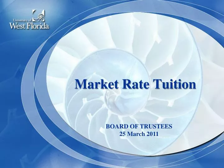 market rate tuition