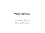 Verkehrsmittel - slide 1
