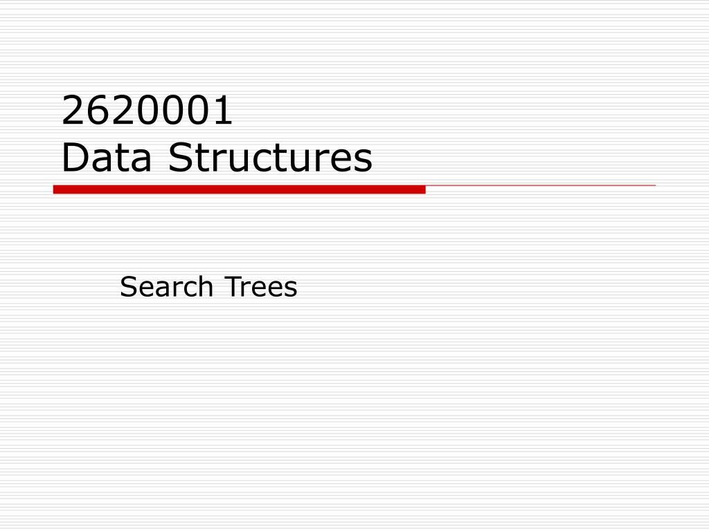 PPT - 2620001 Data Structures PowerPoint Presentation, free download ...