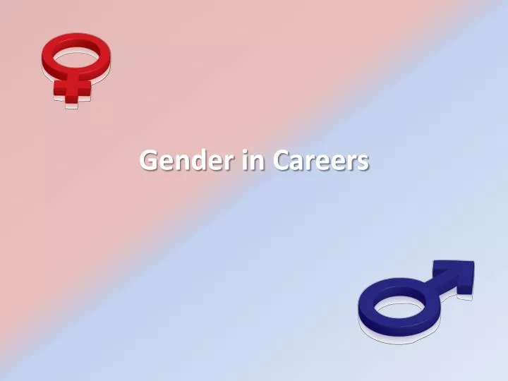 gender in careers
