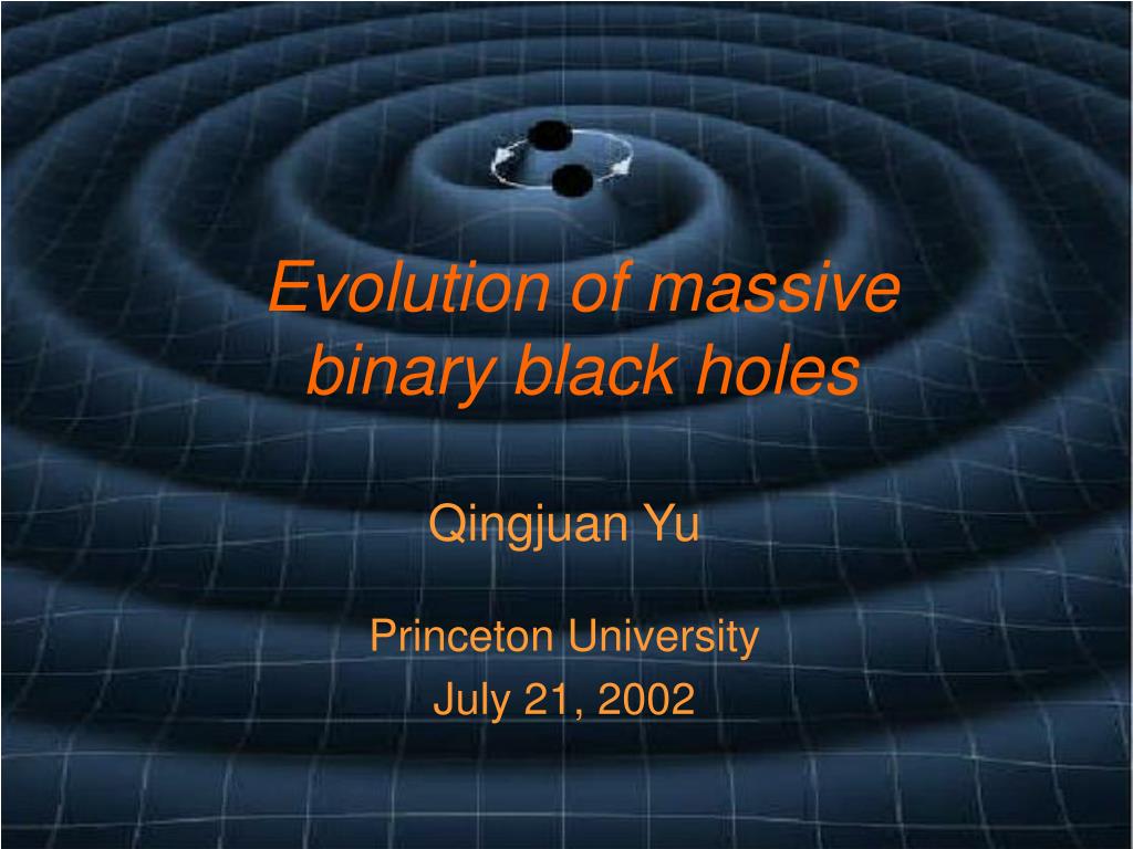 PPT - Evolution of massive binary black holes PowerPoint Presentation ...