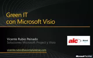 green it con microsoft visio