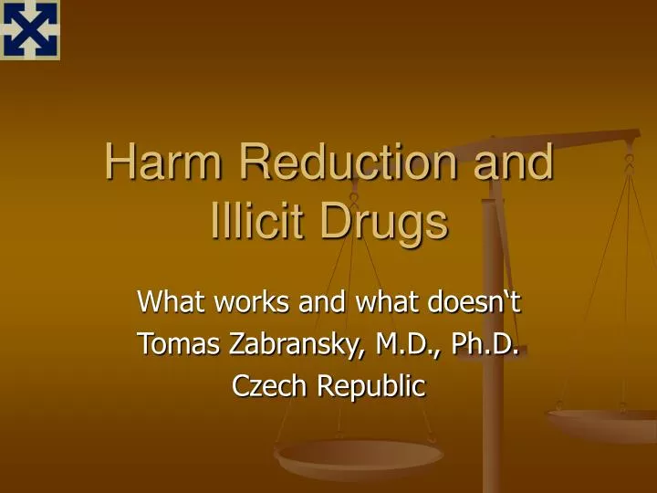 harm reduction and illicit drugs