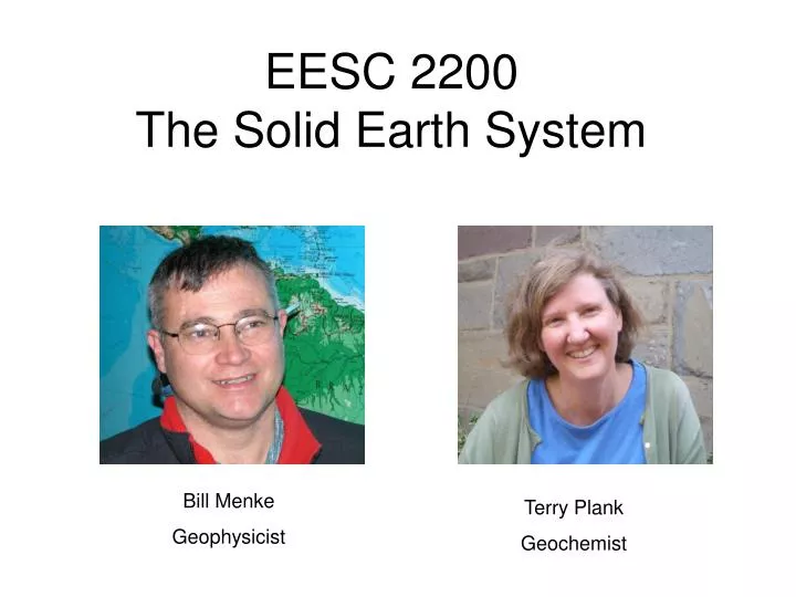 eesc 2200 the solid earth system