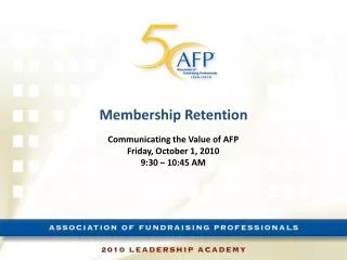 Membership Retention