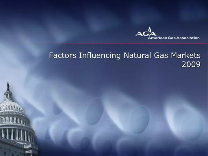 factors influencing natural gas markets 2009