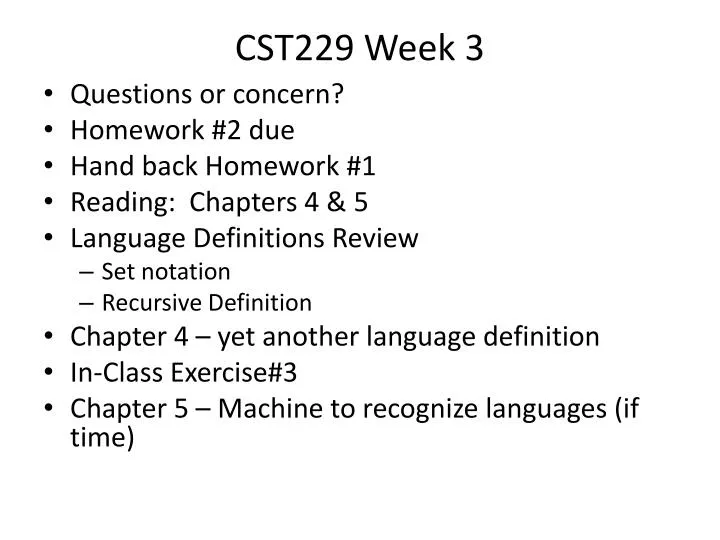 cst229 week 3