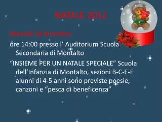 natale 2012