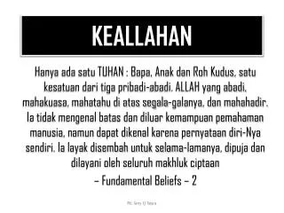 keallahan