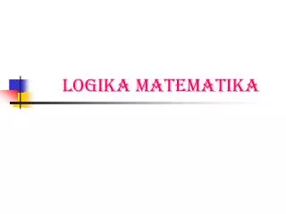 logika matematika