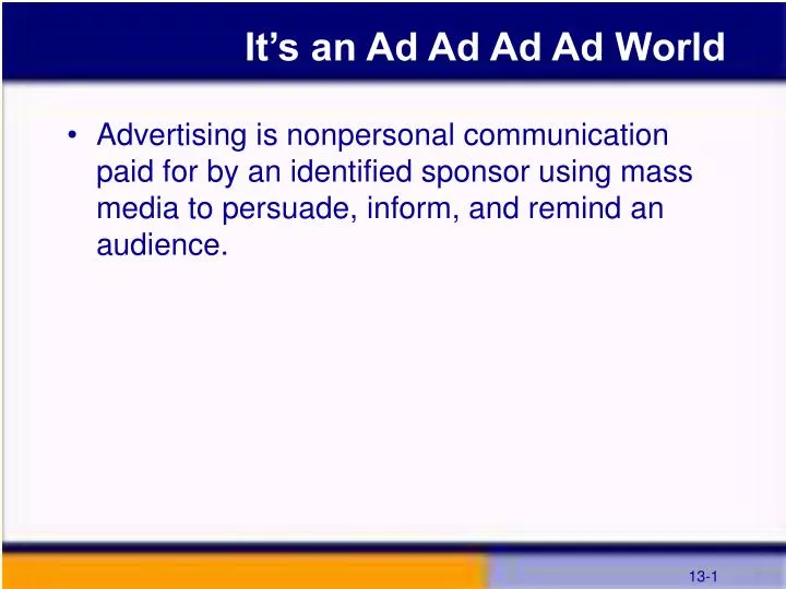 it s an ad ad ad ad world