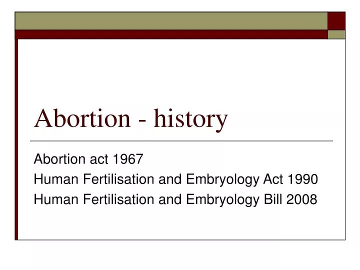 abortion history