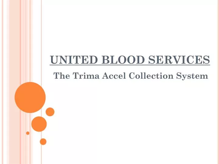 united blood services