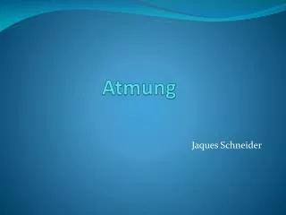 atmung