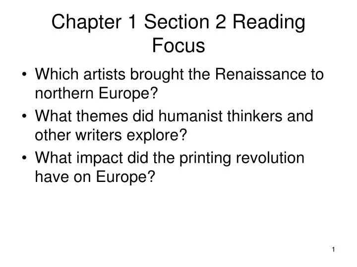 chapter 1 section 2 reading focus