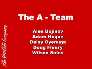 The A - Team