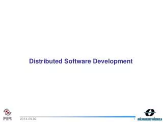 Distributed Software Development