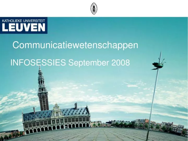 communicatiewetenschappen