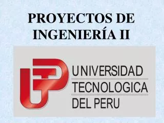 proyectos de ingenier a ii