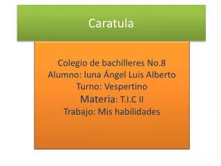 caratula