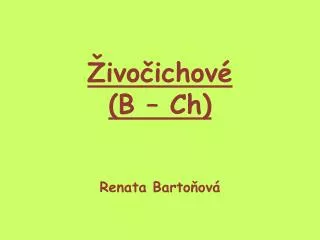 ivo ichov b ch