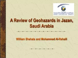 A Review of Geohazards in Jazan, Saudi Arabia