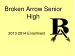 Broken Arrow High School 2013-2014 Enrollment and Graduation Requirements Overview - slide 1