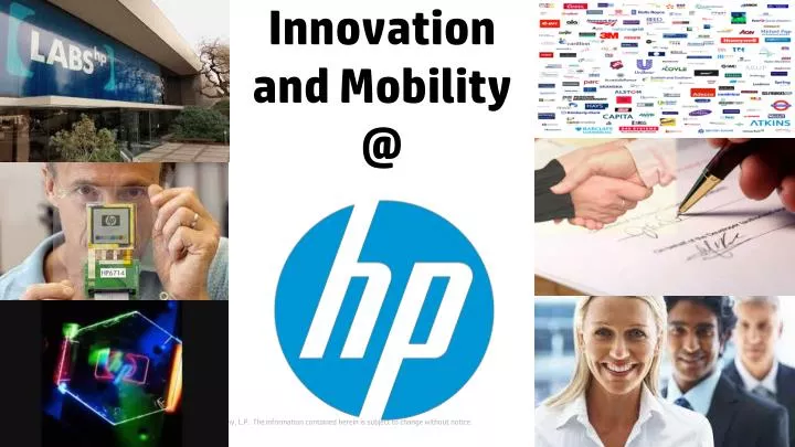 innovation and mobility @