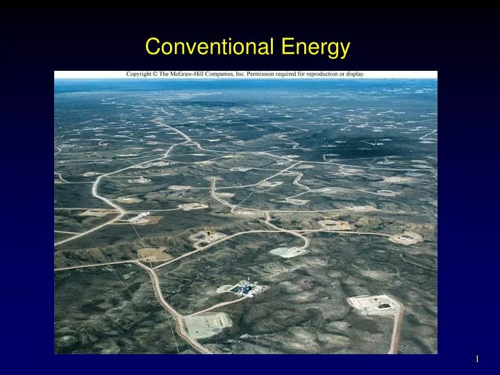 conventional energy