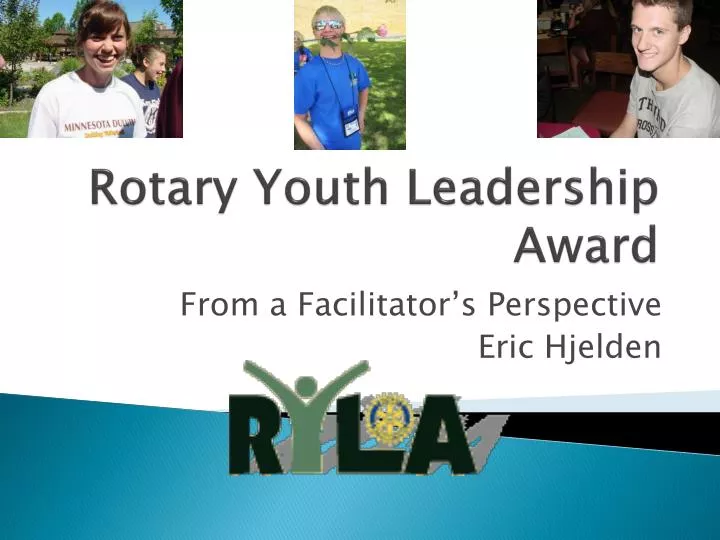 rotary youth leadership award