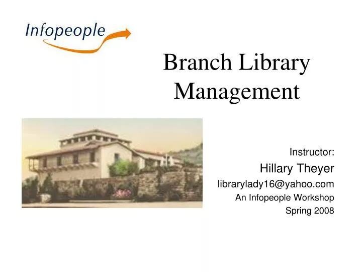 branch library management