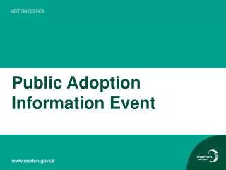 Public Adoption Information Event