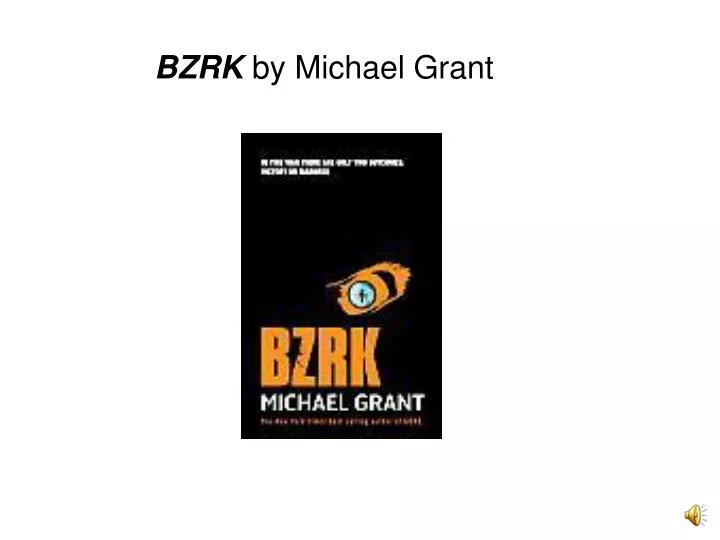 bzrk by michael grant