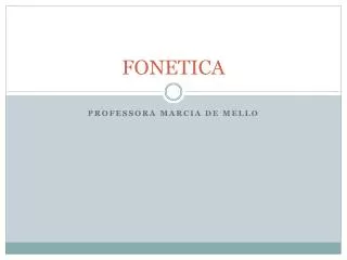 fonetica