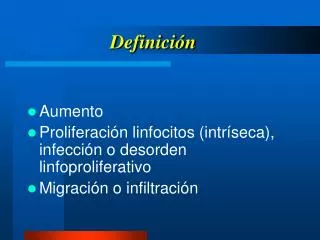 definici n
